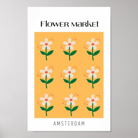 Blume Amsterdam Poster (Vorne)