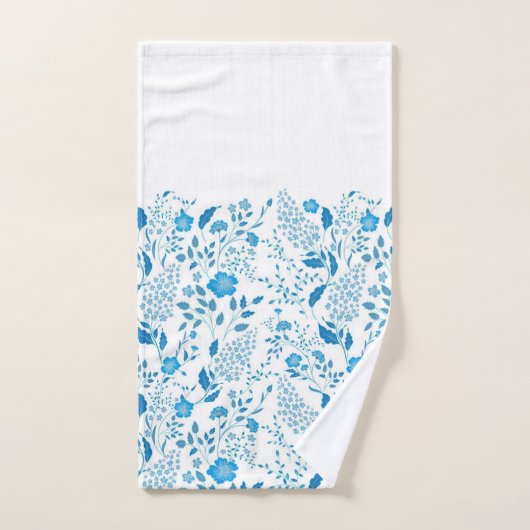 Blume an den Blumenstränden und Blattweißer Hinter Badhandtuch Set (Handtuch)
