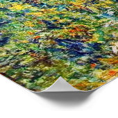 Blume an den Ufern der Seine Kunst Poster (Ecke)