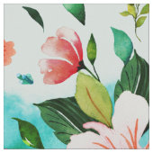 Blume an der Küste Stoff (Nahaufnahme)