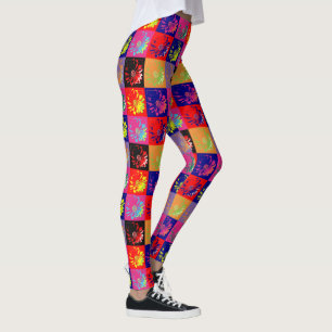 Blume an der Mauer + Ihre Ideen Leggings
