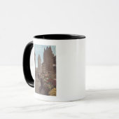 Blume-Anbieter, Kearny & Market Streets Tasse (Vorderseite Links)