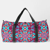 Blume Anchor Mandala Pattern Duffle Bag (Rückseite)
