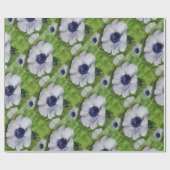 Blume Anemone Geschenkpapier (Flach)