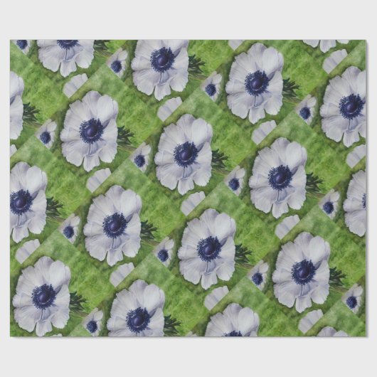 Blume Anemone Geschenkpapier (Flach)