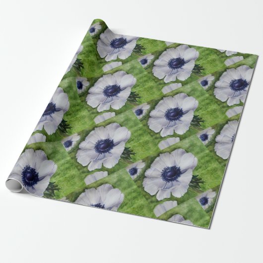 Blume Anemone Geschenkpapier (Ungerollt)