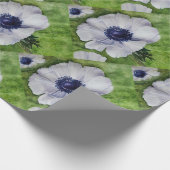 Blume Anemone Geschenkpapier (Ecke)