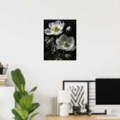 Blume Anemone Poster (Heimbüro)
