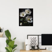 Blume Anemone Poster (Heimbüro)