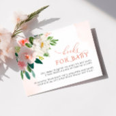 Blume-Anforderungskarte für Rosa Rosa Rose Begleitkarte