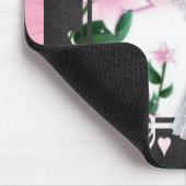Blume Angel Design Mousepad (Ecke)