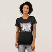 Blume Angel Design T-Shirt (Vorne ganz)