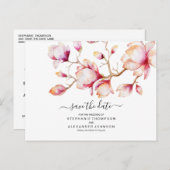 Blume Ankündigungspostkarte (Vorne/Hinten)