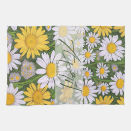 Blume April Daisies Küchentücher
