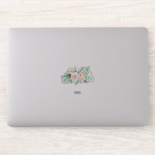 Blume Aquarell-Aufkleber Aufkleber