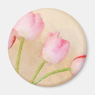 Blume Aquarell Magnet