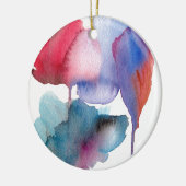 Blume Aquarell Moderne Blumenarchitektur Keramikornament (Links)