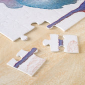 Blume Aquarell Moderne Blumenarchitektur Puzzle (Seite)