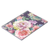 Blume Aquarellbild. Wassercolo Big Set Notizblock (Linke Seite)