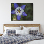 Blume Aquarellfotografie Wohngestaltung Leinwanddruck (Insitu (Schlafzimmer))