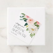 Blume Aquarellgarten Frühjahr Brautparty Geschenkanhänger (Beispiel)