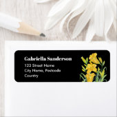 Blume Aquarellgelbe Lilien (Insitu)