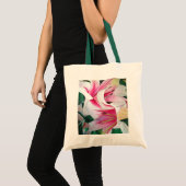 Blume Aquarellkunst Tragetasche (Vorderseite (Produkt))