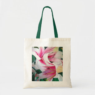 Blume Aquarellkunst Tragetasche