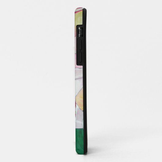 Blume Aquarellmalerei Case-Mate iPhone Hülle (Hinten/Links)