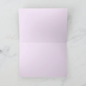 Blume  Aquarellmalerkarte Karte (Innenseite)