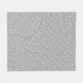 Blume Arabesque Fleecedecke (Vorderseite (Horizontal))