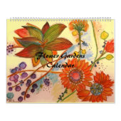 Blume arbeitet Kalender im Garten (Titelbild)