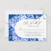 Blume Arch UAWG RSVP Karte (Vorderseite)