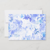 Blume Arch UAWG RSVP Karte (Rückseite)