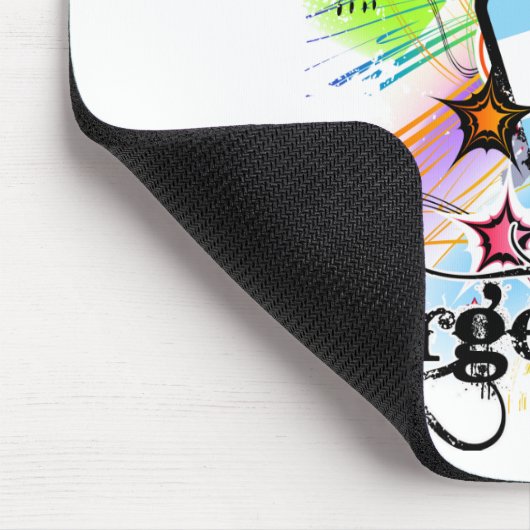 Blume Argentinien Mousepad (Ecke)