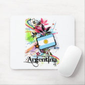 Blume Argentinien Mousepad (Mit Mouse)