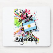 Blume Argentinien Mousepad (Vorne)