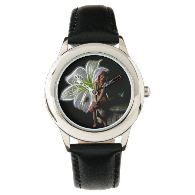 Blume Armbanduhr (Vorderseite)