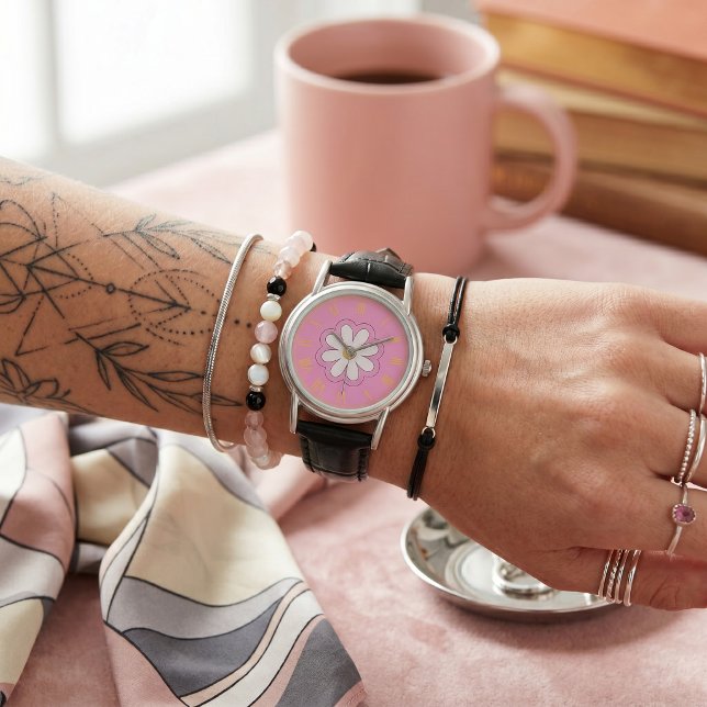 Blume Armbanduhr (Von Creator hochgeladen)