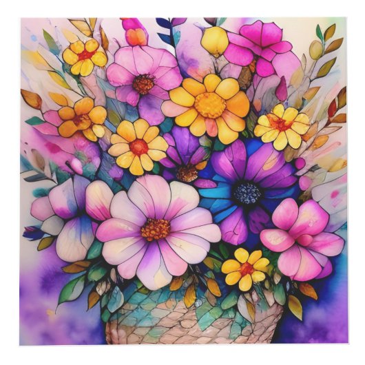 Blume Art Cube Würfel (Rechts)