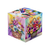 Blume Art Cube Würfel (Rückseite Schrägansicht)