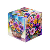 Blume Art Cube Würfel (Vorderseite Schrägansicht)