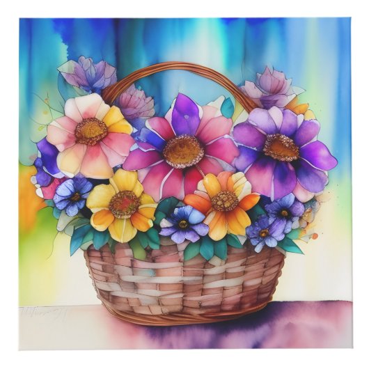 Blume Art Cube Würfel (Vorderseite)