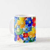 Blume Art Deco Kaffeetasse (Vorderseite Links)