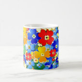 Blume Art Deco Kaffeetasse (Mittel)
