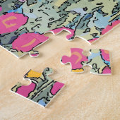 Blume Art Deco Puzzle (Seite)