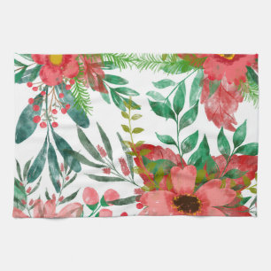 Blume Art Decor Geschirrtuch