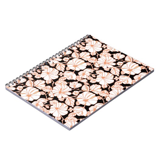 Blume Art Design Notizblock (Linke Seite)