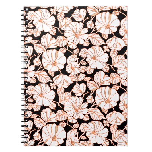 Blume Art Design Notizblock (Vorderseite)