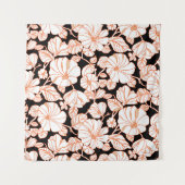 Blume Art Design Wandteppich (Vorderseite)